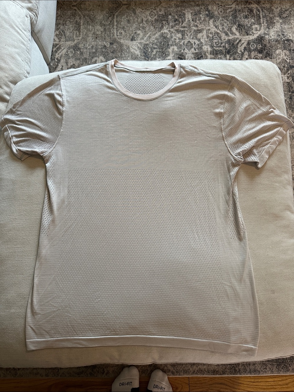 lululemon athletica Men's Short-Sleeve Crew Tee - Light Beige